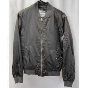 Goodfellow Water Resistant Bomber Jacket Front Zipper Men Size Small